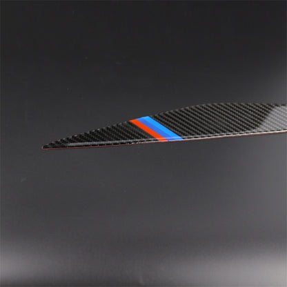 Three Color Carbon Fiber Car Lamp Eyebrow Decorative Sticker for BMW 5 Series F10 2010-2013 -  by buy2fix | Online Shopping UK | buy2fix