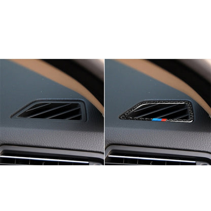 Three Color Carbon Fiber Car Instrument Air Outlet Decorative Sticker for BMW 5 Series F07 5GT 535i 2010-2016,Sutible for Left Driving -  by buy2fix | Online Shopping UK | buy2fix