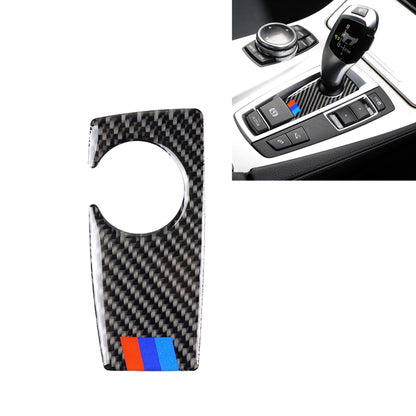 Three Color Carbon Fiber Car Handbrake Below Panel Decorative Sticker for BMW 5 Series F07 F10 F25 F26 / GT X3 X4 2009-2016,Sutible for Right Driving -  by buy2fix | Online Shopping UK | buy2fix