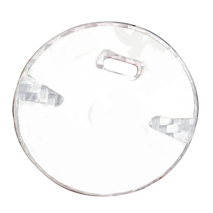 Car Carbon Fiber Engine Start Button Decorative Cover Trim for Mazda CX-8 (Red) by buy2fix