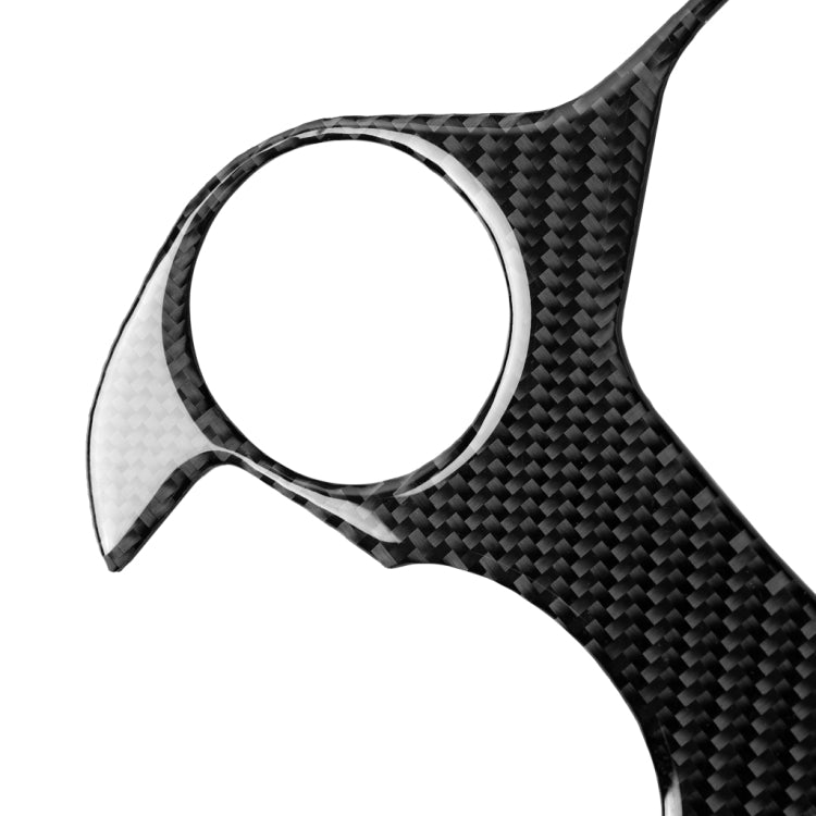 4 in 1 Car Carbon Fiber Gear Frame Panel Decorative Sticker for Alfa Romeo Giulia 2017-2019, Left Drive by buy2fix