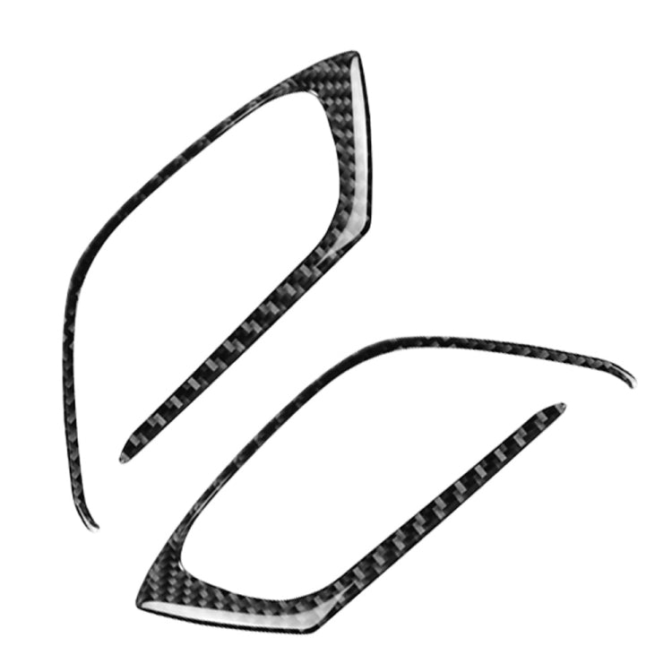 Car Carbon Fiber Inner Door Handle Decorative Sticker for Mazda CX-5 2017-2018, Left and Right Drive Universal by buy2fix