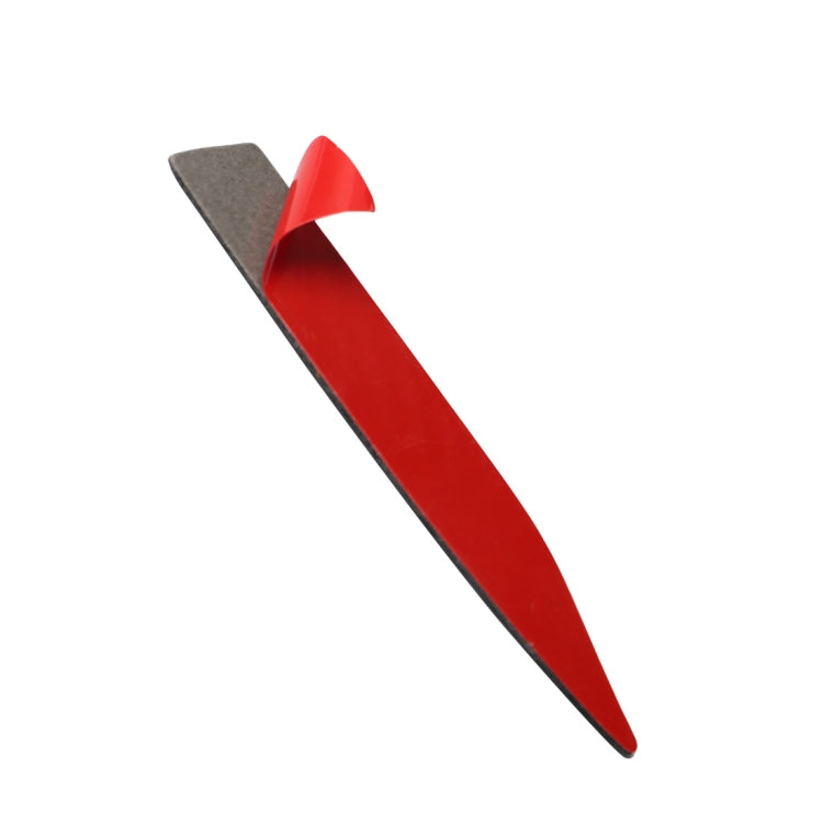 Car Carbon Fiber German Flag Pattern Rearview Mirror Anti-collision Sticker for Audi TT, Left and Right Drive Universal, A Style by buy2fix