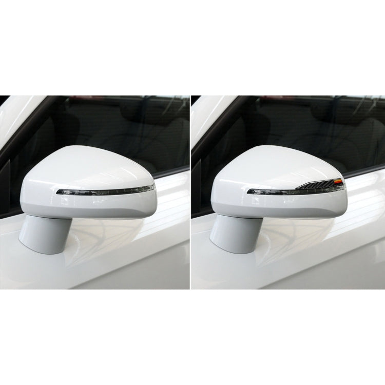 Car Carbon Fiber German Flag Pattern Rearview Mirror Anti-collision Sticker for Audi TT, Left and Right Drive Universal, A Style by buy2fix