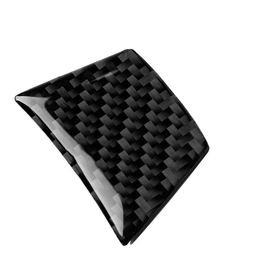 Car Carbon Fiber Solid Color Steering Wheel Decorative Sticker for BMW E70 X5 / E71 X6 2008-2013, Left and Right Drive Universal by buy2fix