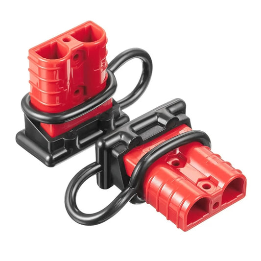 50Amp Battery Quick Connerctor Plug + Dust Cover for Car Caravan by buy2fix