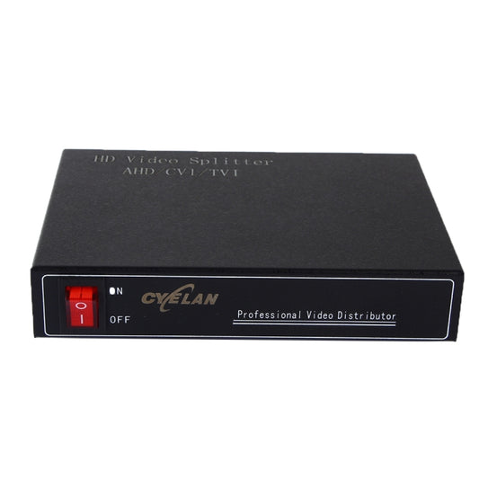 Coaxial AHD / CVI / TVI 1 into 4 Video Signal Splitter by buy2fix