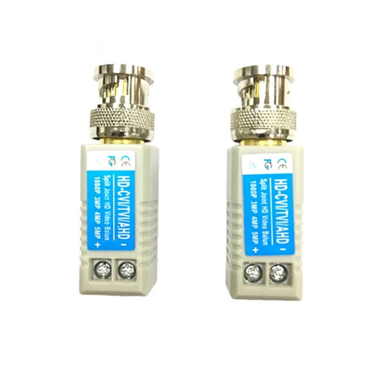 2 PCS Anpwoo 100B Upgrade Version Screw-type Coaxial HD-CVI/AHD/CVI 1CH Passive Transceiver Video Balun by Anpwoo
