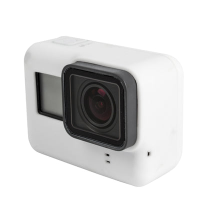 For GoPro HERO5 Silicone Housing Protective Case Cover Shell(White) - DJI & GoPro Accessories by buy2fix | Online Shopping UK | buy2fix