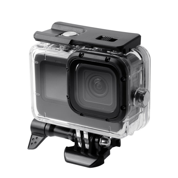 Waterproof Case + Touch Back Cover + Purple Red Pink Lens Filter for GoPro HERO10 Black / HERO9 Black - DJI & GoPro Accessories by buy2fix | Online Shopping UK | buy2fix