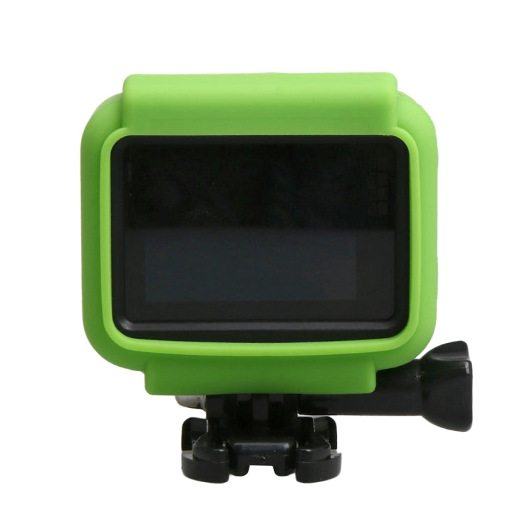 Original for GoPro HERO5 Silicone Border Frame Mount Housing Protective Case Cover Shell(Green) - DJI & GoPro Accessories by buy2fix | Online Shopping UK | buy2fix