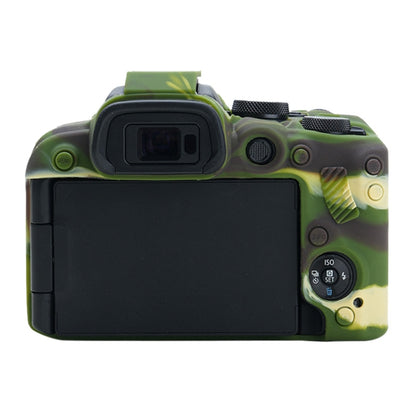 For Canon EOS R10 Soft Silicone Protective Case (Camouflage) - Camera Accessories by buy2fix | Online Shopping UK | buy2fix