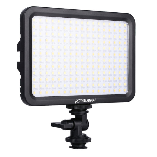 YELANGU YLG0504B 204 LEDs 1000LM 3300-5600K No Polar Dimmable Studio Light Video & Photo Light for Canon, Nikon, DSLR Cameras by YELANGU