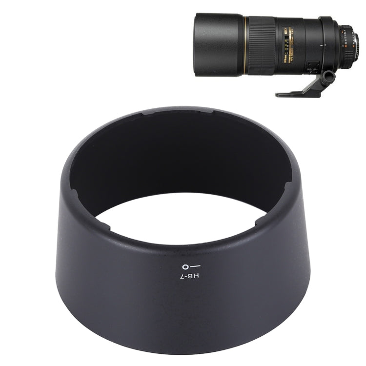 HB-7 Lens Hood Shade for Nikon AF 80-200mm f/2.8D ED Lens - Camera Accessories by buy2fix | Online Shopping UK | buy2fix