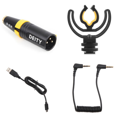 Deity V-Mic D3 Pro Kit Directional Condenser Shotgun Microphone with Shock Mount with Handle (Black) - Consumer Electronics by Aputure | Online Shopping UK | buy2fix