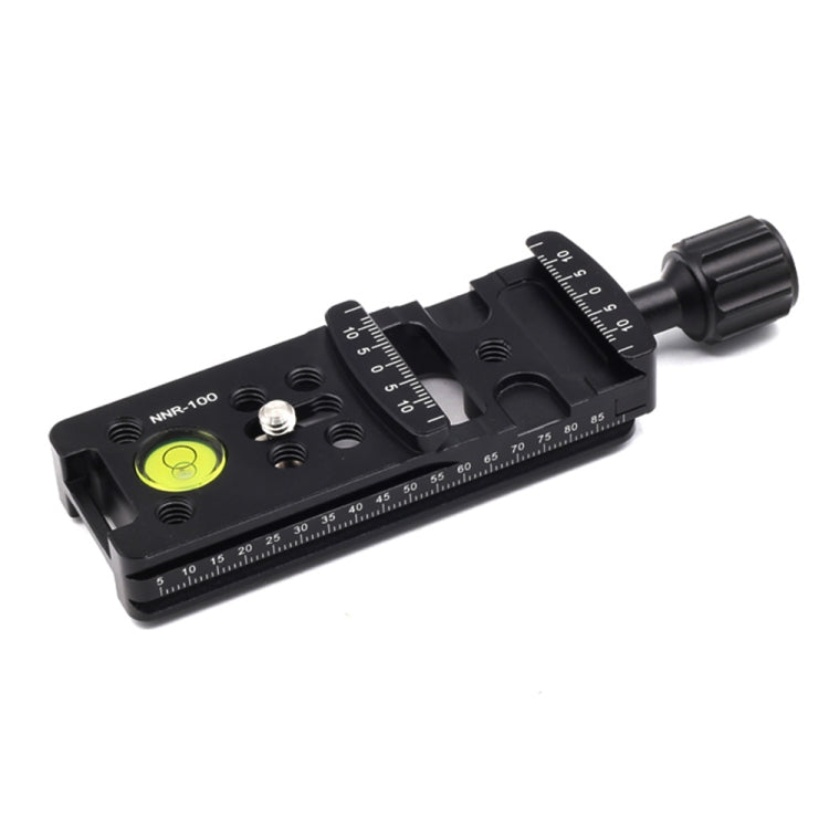 NNR-100 Multi-Purpose 100mm Nodal Rail Slide Plate QR Clamp Macro Panoramic Bracket - Camera Accessories by buy2fix | Online Shopping UK | buy2fix