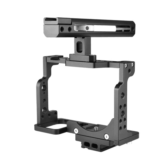 YELANGU C15-B YLG0711A-A Video Camera Cage Stabilizer with Handle for Nikon Z6 / Z7(Black) by YELANGU