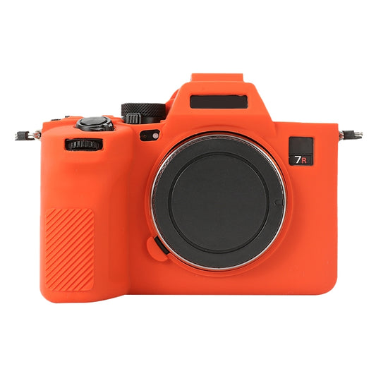 For Sony ILCE-7RM5 / Alpha 7R V Soft Silicone Protective Case (Orange) by buy2fix