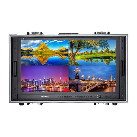 SEETEC 4K280-9HSD-CO 3840x2160 28 inch HDMI 4K HD Director Box Camera Field Monitor, Support Four Screen Split by SEETEC