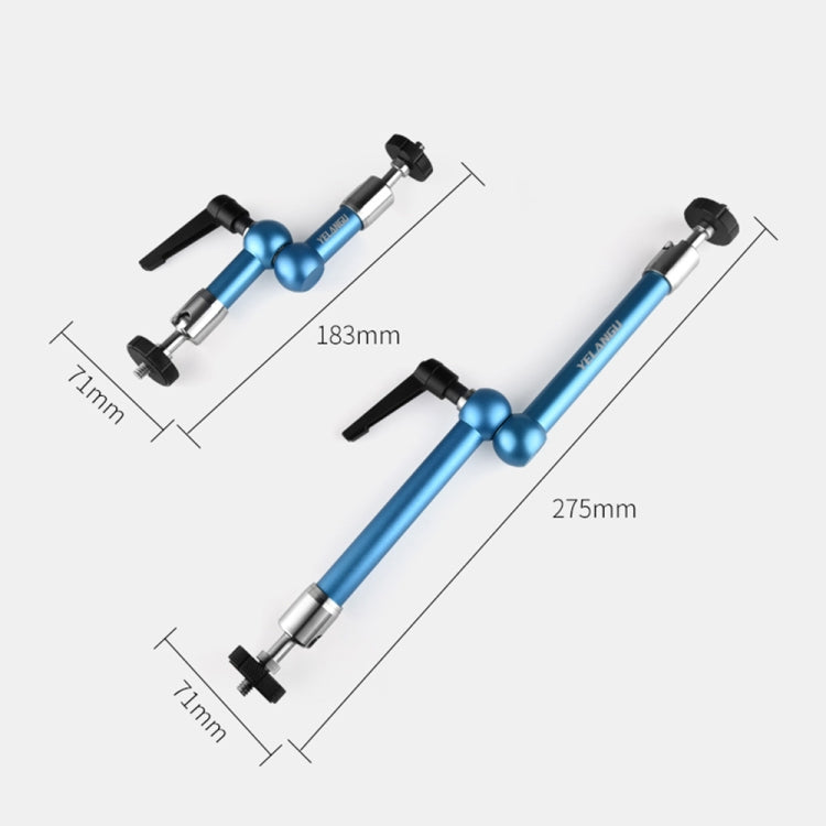 YELANGU A75 11 inch Adjustable Friction Articulating Magic Arm (Blue) - Camera Accessories by YELANGU | Online Shopping UK | buy2fix