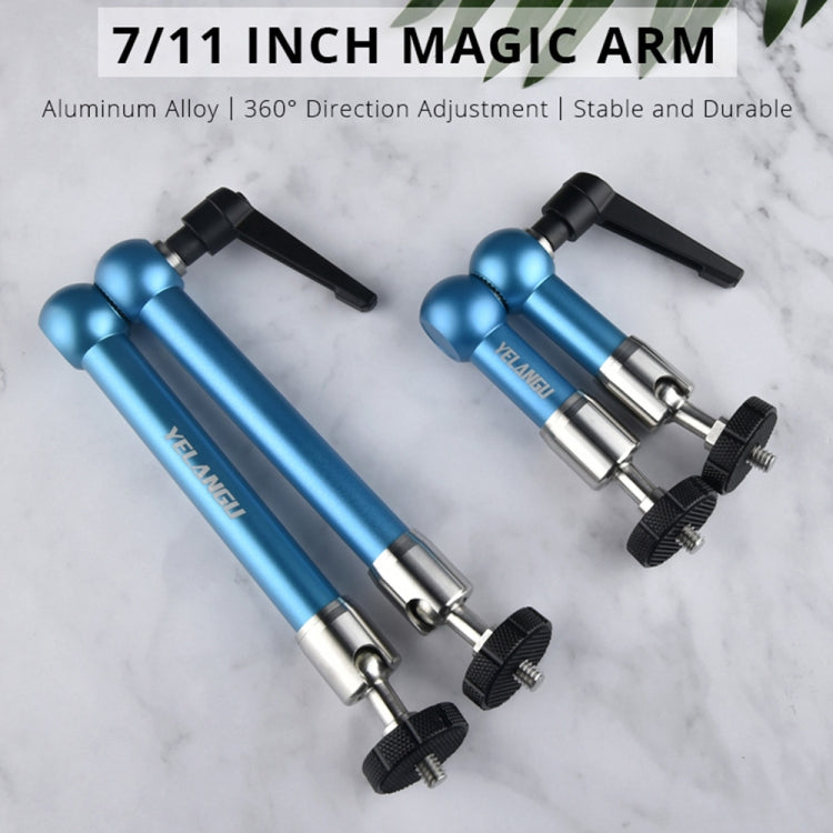 YELANGU A75 11 inch Adjustable Friction Articulating Magic Arm (Blue) - Camera Accessories by YELANGU | Online Shopping UK | buy2fix