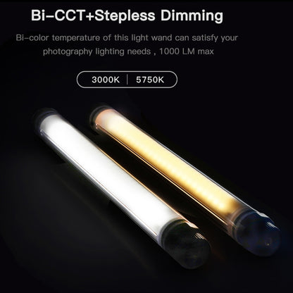 LUXCeO P7 Dual Color Temperature Photo LED Stick Video Light Waterproof Handheld LED Fill Light with Remote Control - Camera Accessories by LUXCeO | Online Shopping UK | buy2fix