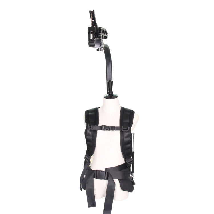 YELANGU B100 Stabilizer Vest Camera Support System with Damping Head for DSLR & DV Cameras, Load: 8-18kg (Black) - Shoulder Rigs by YELANGU | Online Shopping UK | buy2fix