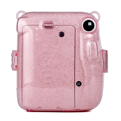 Glitter Power Crystal Case with Strap for FUJIFILM Instax mini 11 (Pink) - Camera Accessories by buy2fix | Online Shopping UK | buy2fix