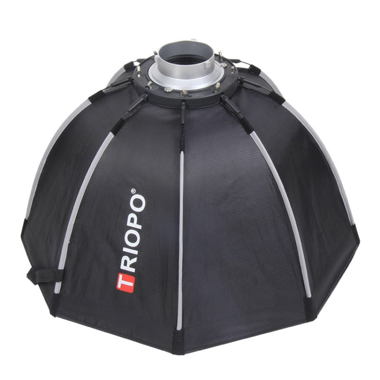 TRIOPO K2-120 120cm Speedlite Flash Octagon Parabolic Softbox Bowens Mount Diffuser (Black) - Camera Accessories by TRIOPO | Online Shopping UK | buy2fix