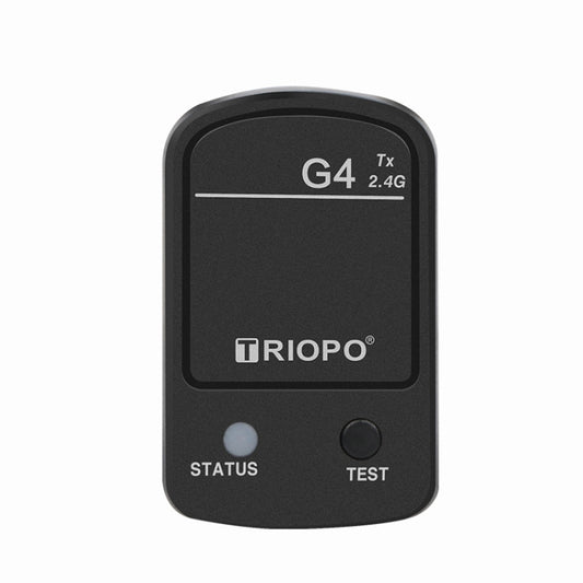 TRIOPO G4 2.4G Wireless Flash Speedlite Trigger with Hot Shoe (Black) by TRIOPO