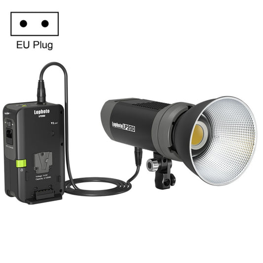 Lophoto LP-200Bi 200W Dual-Color Temperature Continuous Light LED Studio Video Fill Light(EU Plug) - Camera Accessories by TRIOPO | Online Shopping UK | buy2fix