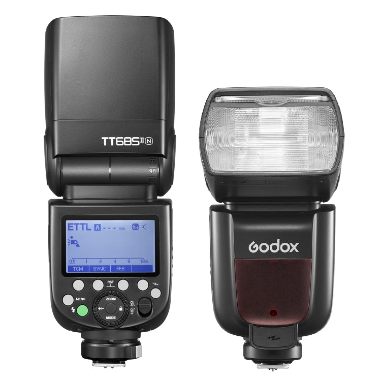 Godox TT685II-N 2.4GHz Wireless TTL HSS 1/8000s Flash Speedlite for Nikon (Black) - Camera Accessories by Godox | Online Shopping UK | buy2fix