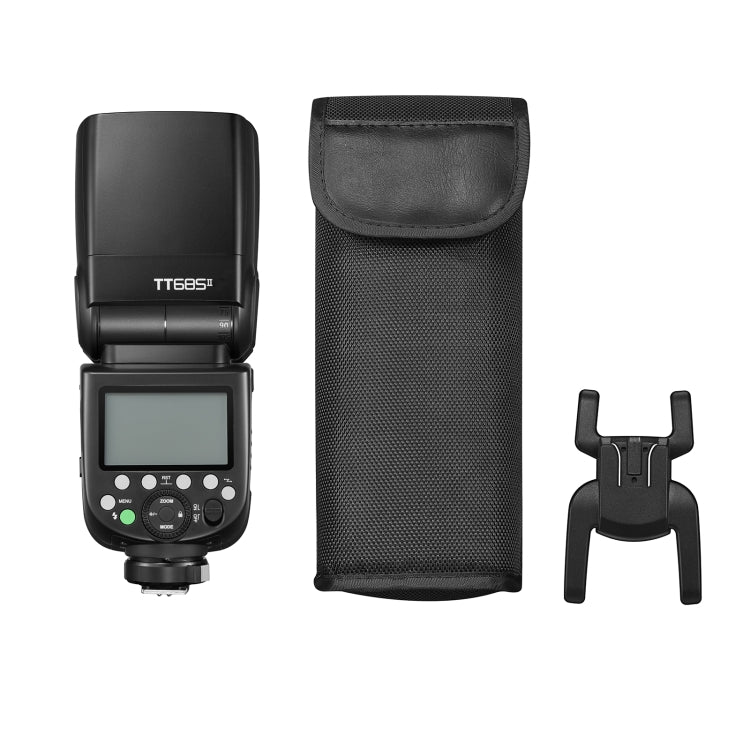 Godox TT685II-O 2.4GHz Wireless TTL HSS 1/8000s Flash Speedlite for Olympus (Black) - Camera Accessories by Godox | Online Shopping UK | buy2fix