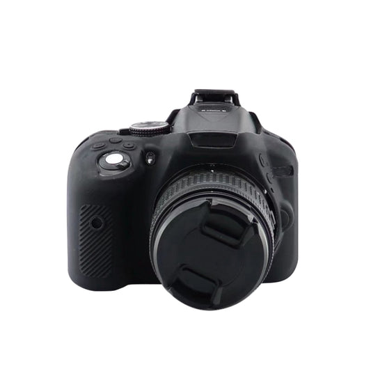 Soft Silicone Protective Case for Nikon D5300(Black) by buy2fix
