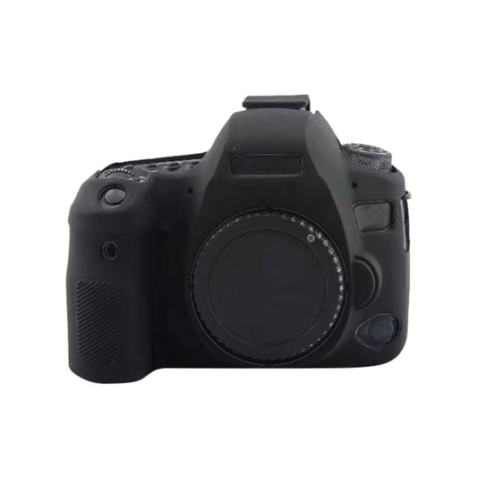 For Canon EOS 6D Mark II Soft Silicone Protective Case (Black) by buy2fix