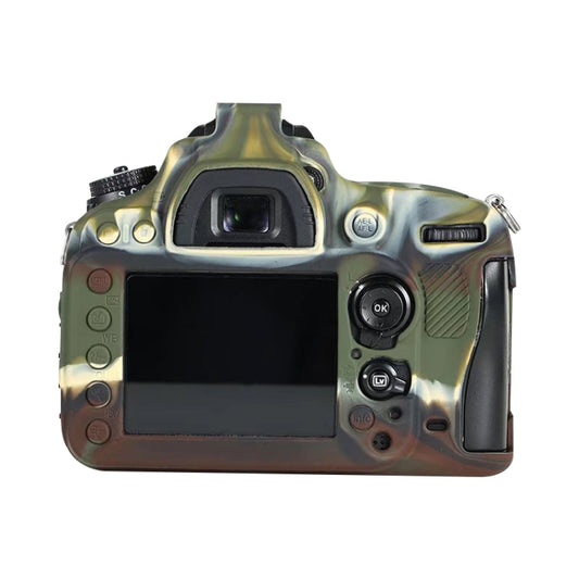 For Nikon D600 / D610 Soft Silicone Protective Case(Camouflage) by buy2fix