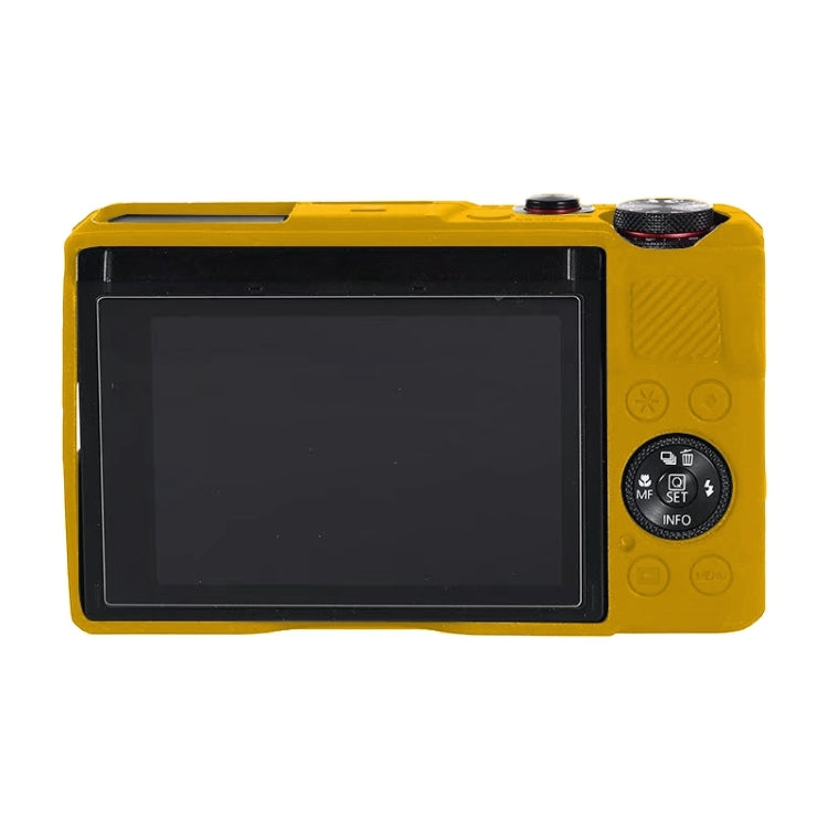 Soft Silicone Protective Case for Canon PowerShot G7 X Mark III / G7X III / G7X3(Yellow) - Camera Accessories by buy2fix | Online Shopping UK | buy2fix