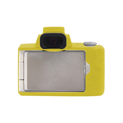 Soft Silicone Protective Case for Canon EOS M50 Mark II / M50 II (Yellow) - Camera Accessories by buy2fix | Online Shopping UK | buy2fix