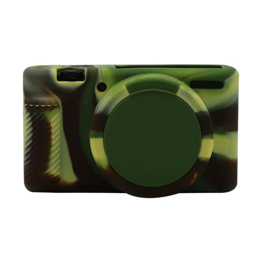 Soft Silicone Protective Case for Sony ZV-1 (Camouflage) - Camera Accessories by buy2fix | Online Shopping UK | buy2fix