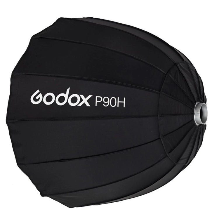 Godox P90H 90cm Deep Parabolic Softbox Reflector Diffuser Studio Light Box (Black) - Camera Accessories by Godox | Online Shopping UK | buy2fix