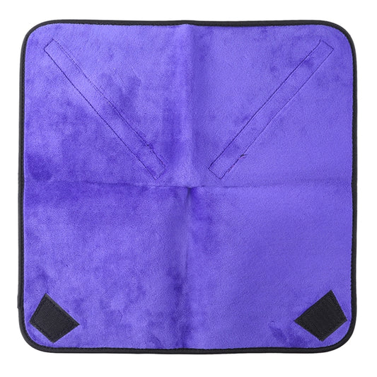 Hundred-folding Cloth Photography Camera SLR Liner Lens Bag Thickening Wrapped Cloth Plus Velvet, Size: 50x50cm (Purple) by buy2fix