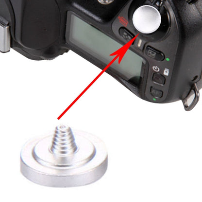 Universal Metal Camera Shutter Release Button, Diameter: 11mm, Thickness: 2mm(Silver) - Camera Accessories by FITTEST | Online Shopping UK | buy2fix