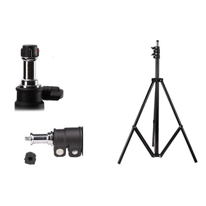 Godox SN303 2.8m Height Photography Aluminum Light Stand for Studio Flash Light (Black) - Camera Accessories by Godox | Online Shopping UK | buy2fix