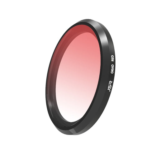 JSR Gradient Colored Lens Filter for Panasonic LUMIX LX10(Gradient Red) by JSR