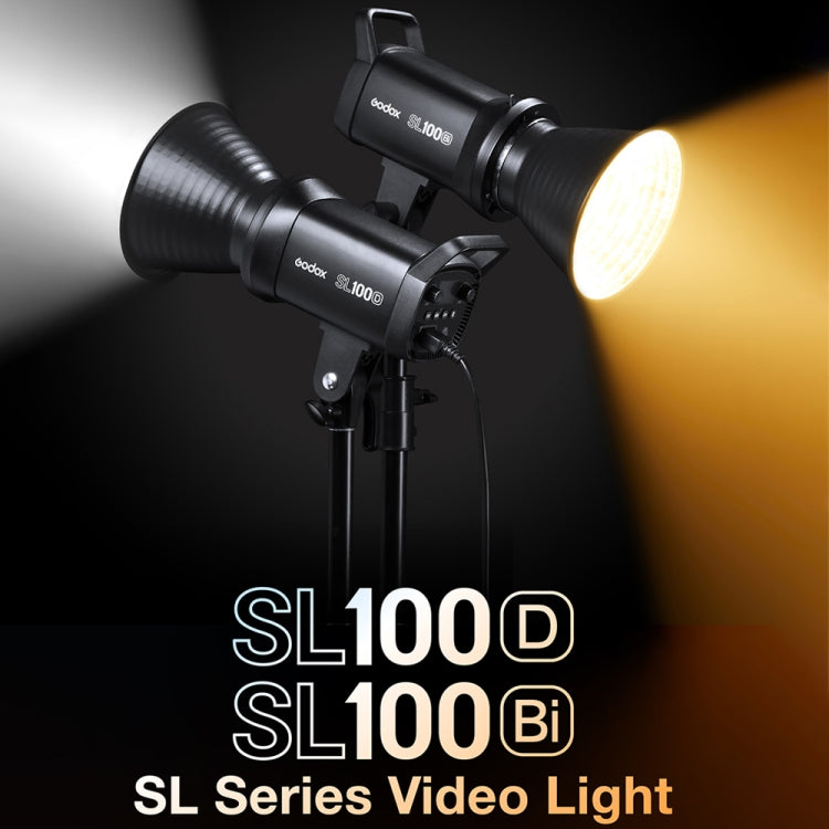 Godox SL100BI 100W 2800-6500K LED Light Studio Continuous Photo Video Light(AU Plug) - Camera Accessories by Godox | Online Shopping UK | buy2fix