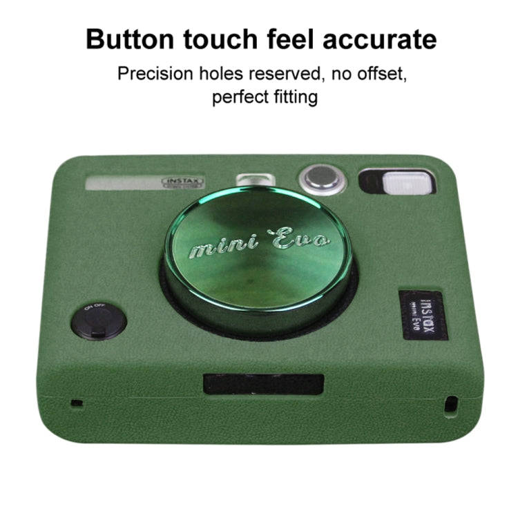 PULUZ Soft Silicone Protective Case for FUJIFILM instax mini Evo (Green) - Camera Accessories by buy2fix | Online Shopping UK | buy2fix