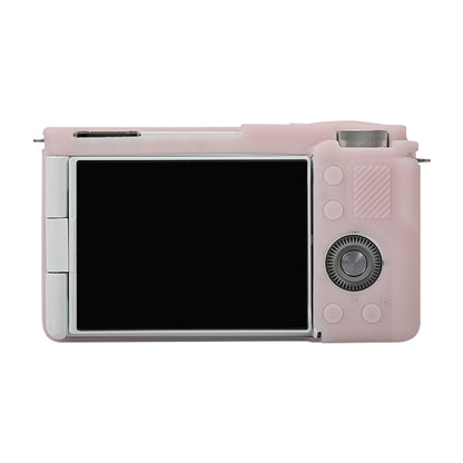For Sony ZV-E10 Soft Silicone Protective Case (Light Pink) by buy2fix