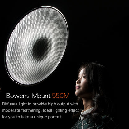 Godox RS42CM 42cm Studio White Beauty Dish Reflector Bowens Mount Diffuser - Camera Accessories by Godox | Online Shopping UK | buy2fix