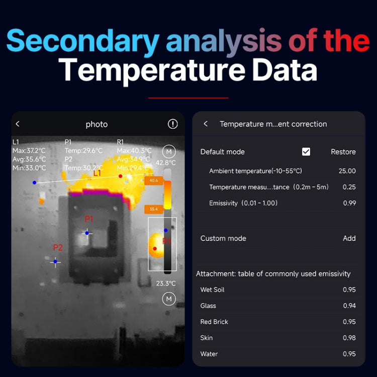 InfiRay P2 Type-C Smartphones Thermal Camera Night Vision Infrared Thermal Imager (Grey) - Thermal Cameras by InfiRay | Online Shopping UK | buy2fix