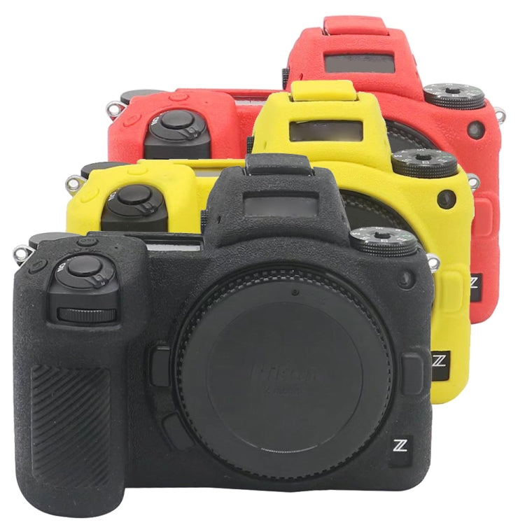 For Nikon Z7 II Soft Silicone Protective Case (Red) - Camera Accessories by buy2fix | Online Shopping UK | buy2fix